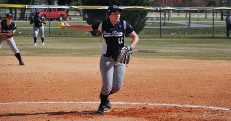 Rhome tosses no-hitter, Lady Lions sweep Summit University 16-0, 7-0